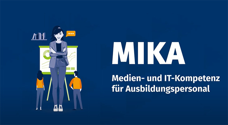 Erklärfilm zu MIKA - Medien- und IT-Kompetenz für Ausbildungspersonal