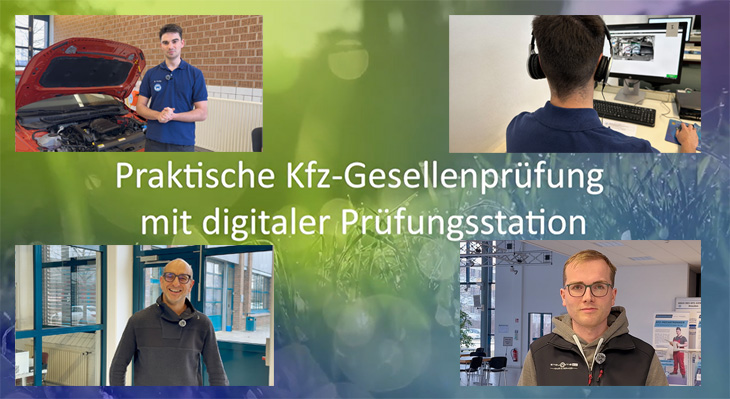 Video: Praktische Kfz-Gesellenprüfung mit digitaler Prüfungssituation
