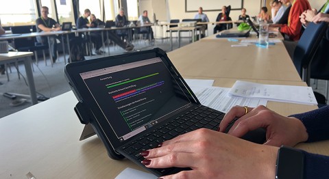 KI-Workshop "Prüfungen" auf dem Leando-Jahresevent