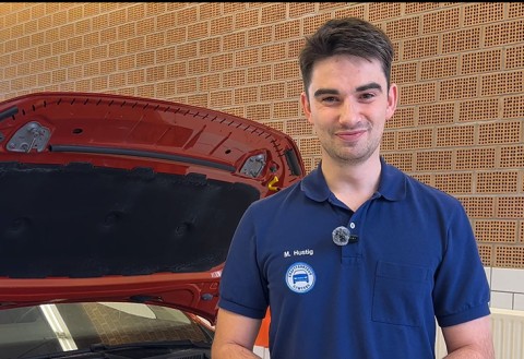 Max Hustig, Leiter der Berufsbildung im Haus des Kfz-Gewerbes Dresden