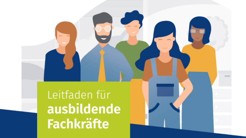 Cover Leitfaden für ausbildende Fachkräfte