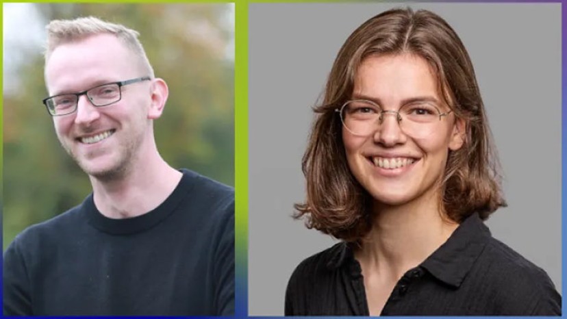 Florian Dück und Stella Heitzhausen