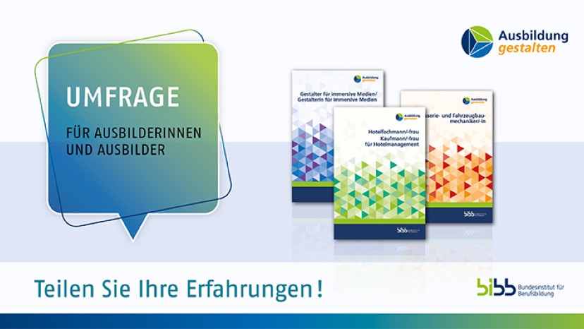Umfrage zu Unterstützungsbedarfen in der Ausbildungspraxis Visual