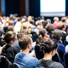 Publikum in Plenum