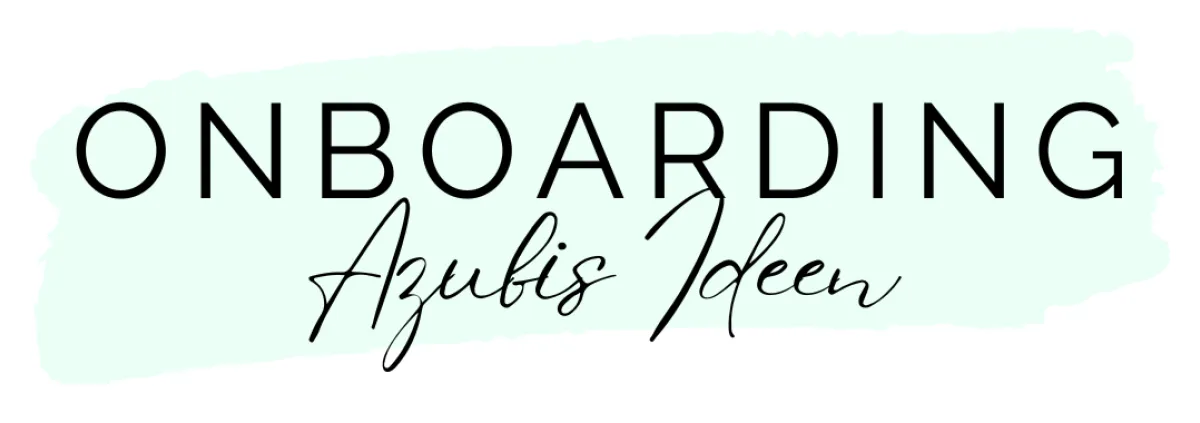 Banner Onboarding Azubis Ideen