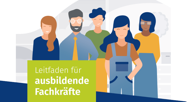 Cover Leitfaden für ausbildende Fachkräfte