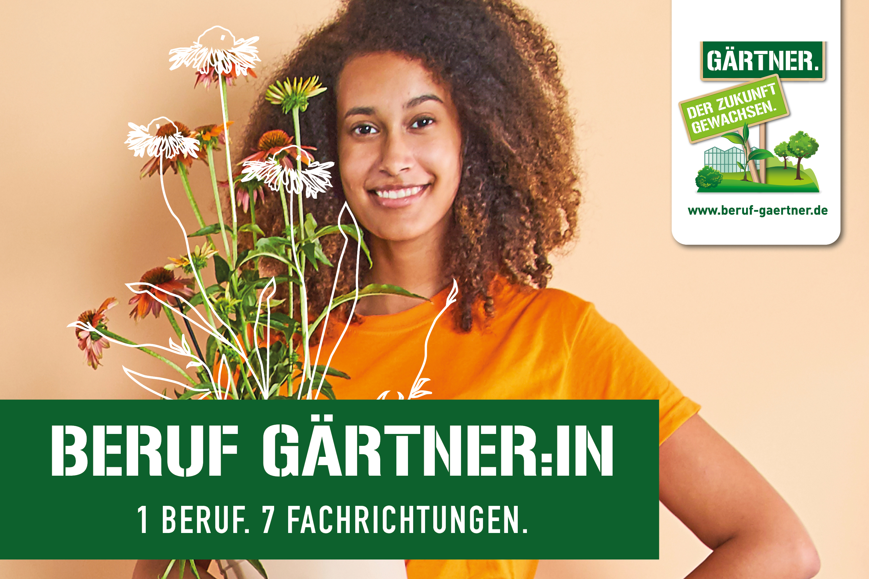 Kampagne Beruf Gärtnerin